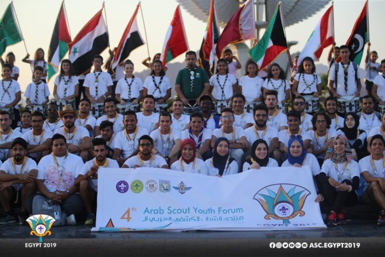 نموذج المحاكاة الوطني لمشاركة كشافة الإمارات في المنتدى الكشفي العربي السادس