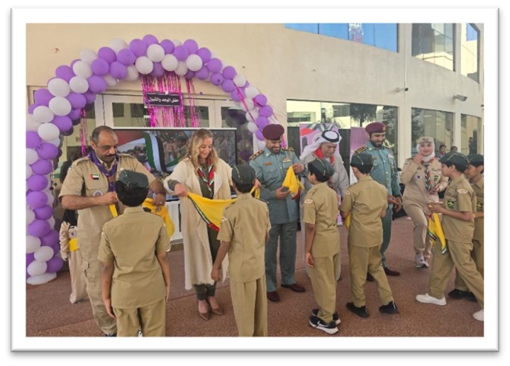 Ajyal Al Wadi School holds the Cubs’ Promise and Acceptance Ceremony in cooperation with Ras Al Khaimah Scout Commission (1)