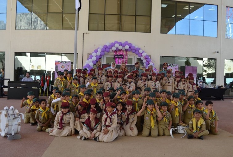 Ajyal Al Wadi School holds the Cubs’ Promise and Acceptance Ceremony in cooperation with Ras Al Khaimah Scout Commission (3)