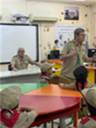 Al Ain Scouts conclude their troop training program with distinguished school participation (2)