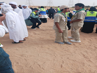 Al Ain Scouts participate in an environmental conservation campaign in Al Nabagh (2)