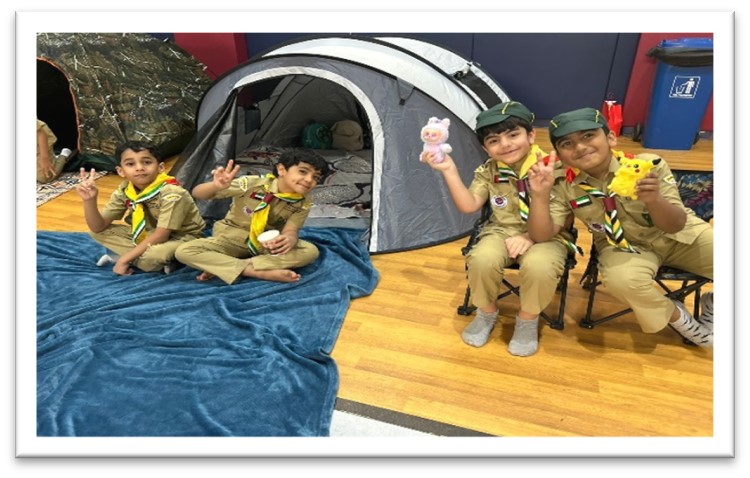 Al Wadi Ajyal School organizes “Al Wadi Scout Camp” under the slogan “Where the Spirit is Made and Beginnings are Born” (1)