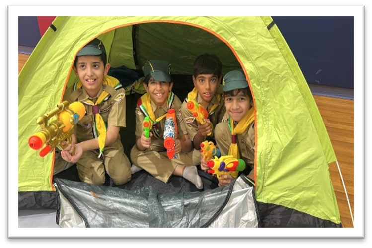 Al Wadi Ajyal School organizes “Al Wadi Scout Camp” under the slogan “Where the Spirit is Made and Beginnings are Born” (3)