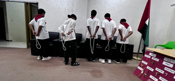 Fujairah Scouts conduct a training program for Mohammed bin Hamad Al Sharqi School H3 teachers at the Commission headquarters (2)