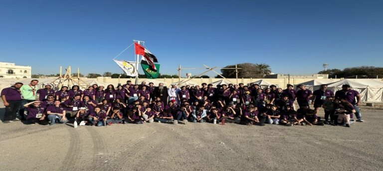 Oud Metha Church Scouts organize a weekend camp in cooperation with the Dubai Scout Commission (5)