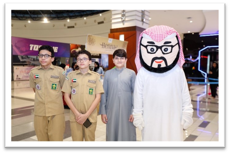 Ras Al Khaimah Scouts and Guides celebrate “Haq Al Laila” night at RAK Mall (5)