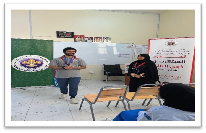 Ras Al Khaimah Scouts implement the second phase of the “Innovators Challenge” at Harvest School (1)