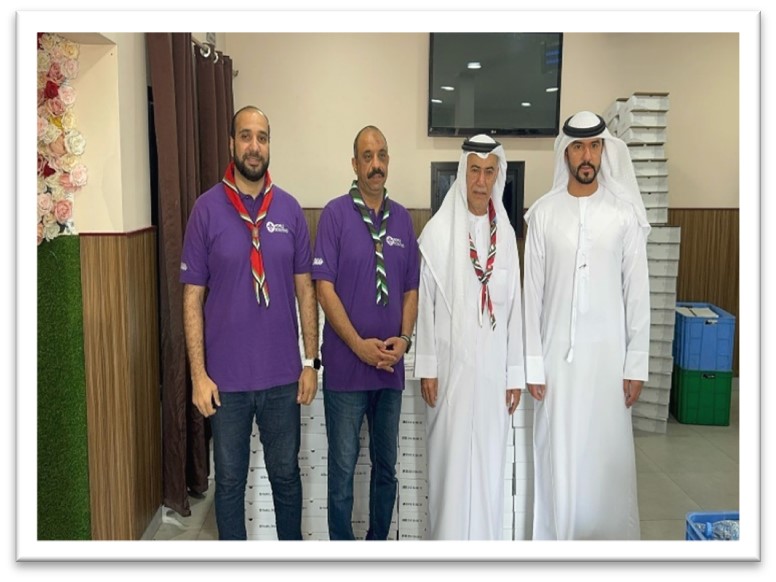 Ras Al Khaimah Scouts participate in the “Your Iftar is on Us” initiative during Ramadan (2)
