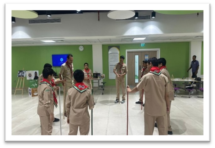 Ras Al Khaimah Scouts participate in the closing “Farjina Festival” in collaboration with Dubai Scout Commission (1)
