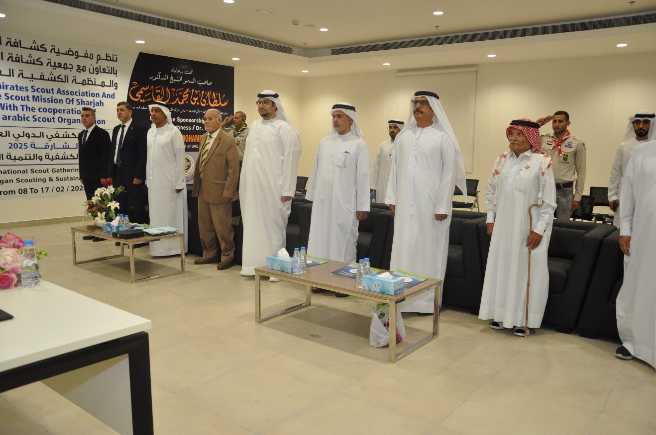 Sharjah witnesses the signing of a cooperation agreement between the Sharjah Scout Commission and the Emirates Astronomy Society (3)