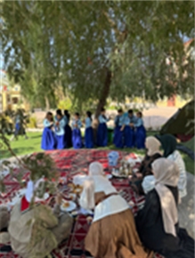 كشافة العين تنظم مخيمًا تدريبيًا ليوم دراسي كامل في مدرسة بلفدير 1